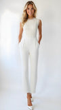 Tahari Asl Lace Wide-Leg Jumpsuit