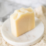 Pure Tallow + Honey Fragrance Free Handmade Tallow and Goat Milk Soap Bar