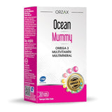 Ocean Mummy: Omega-3 Fish Oil, DHA, Iron & Multivitamin - Prenatal & Postnatal Nutritional Support for Mothers & Baby's Brain Development
