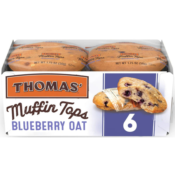 THOMAS BLUEBERRY OAT MUFFIN, 6 PACK