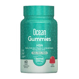 Ocean Gummies HSN Hair Skin Nails Supplement - 60 Count Chewable Jelly Vitamins for Beauty and Wellness