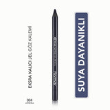 Flormar Extreme Tattoo Waterproof Gel Eyeliner - Long Lasting, Smudge Proof Eye Makeup - Intense Blue