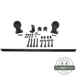 Mini Straight Top Mount Barn Door Hardware