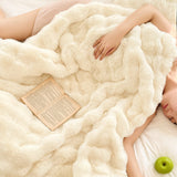 Toscana Affordable Luxury Plush Bed Throw Blanket | 3CARATS