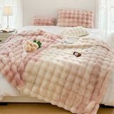 Toscana Affordable Luxury Plush Bed Throw Blanket | 3CARATS