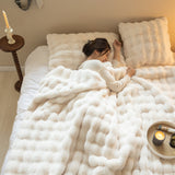 Toscana Soft & Comfortable Plush Bed Throw Blanket | 3CARATS