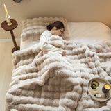 Toscana Soft & Comfortable Plush Bed Throw Blanket | 3CARATS