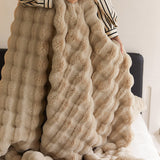 Toscana Super+ Soft & Comfortable Plush Bed Throw Blanket | 3CARATS
