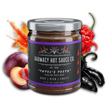 Totec's Teeth - Extra Hot Dried Chili & Plum Pepper Sauce (9oz)