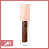 Maybelline Lifter Gloss: Honey'd Nude Lip Gloss with Hyaluronic Acid for Hydrated, Fuller-Looking Lips - High Shine, Moisturizing Formula
