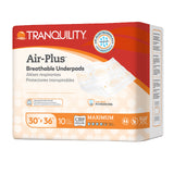 Tranquility AIR-Plus Breathable Underpads, 30 x 36