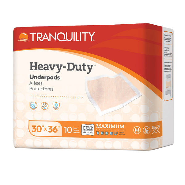 Tranquility Heavy-Duty Peach Sheet Underpads