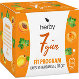 Herby 7 Days Apricot & Parsley Fit Tea for Wellness 14 Bags