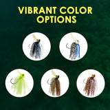 Reaction Tackle Tungsten Wobble Bill Jigs (2-Pack)