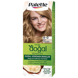 Palette Natural Hair Dye, 8-0 Bal Köpüğü - Long-Lasting, Natural Ingredients for Vibrant Color