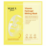 Dermal Korea Vitamin Hydrogel Face Mask - Hydrating, Anti-Aging Korean Skincare with Natural Ingredients