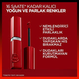 L'Oreal Paris Infaillible: Long-Lasting, Glossy Lipstick - Rouge Paris 420 - Intense Color, 16H Moisture & Shine