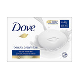Dove Moisturizing Beauty Cream Bar Soap - Sulfate-Free, Gentle Cleanser for Sensitive Skin, 4 x 90g