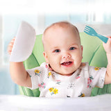 Babyjem Baby Utensil Set - Soft Baby Cutlery & Dishwasher Safe Feeding Tools for Self-Feeding Infants