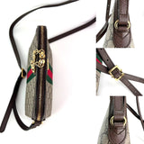 Gucci Ophidia Small Dome Monogram Web Shoulder Bag