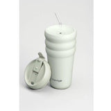 Stevig Bubble Stainless Steel Thermos in Lightest Sky 600ml