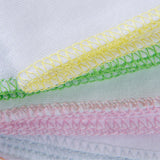 Babyjem Baby Bib - 10 Pack Soft Cotton Face Cloths for Newborns - Gentle, Absorbent, and Portable Baby Essentials