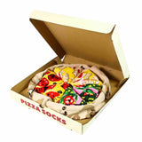 Carnaval Socks Pizza Box Socks Set 4 Pairs