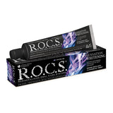 Rocs Coffee & Tobacco Stain Removal Toothpaste: Whiten Teeth, Fight Plaque & Cavities - For Coffee, Tea & Tobacco Users