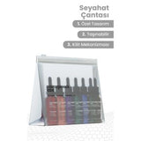 Cosmogenesis Labs Premium Lockable Travel Bag - Secure, Transparent, and Versatile for Travel, Beach, and Daily Use