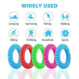 24 Pack Anti Bug Insect Pest Repellent Bracelet Wrist Band Natural Protection US
