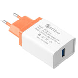 Quick Charge 3.0 Wall Fast Charger Adapter Micro USB Fast Data Sync Charger Cable for Samsung Xiaomi Huawei HTC LG Mobile Phone