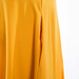 Fashion Women's Ladies Solid Color Bandage Pleated Cocktail Party High Waist  Summer A Line Skirts With Pocket