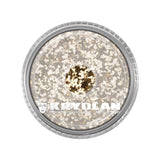 Kryolan Polyester Glimmer Coarse Light Gold Glitter 4g