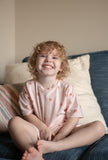 Organic Cotton Strawberry Print Shorts Set