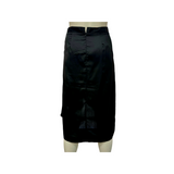 Japra Asymmetrical Black Skirt, Size Medium