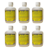 6 of JSP 32oz Nitric Acid 69.8% Concentrated ACS Lab Grade Best for Gold Refining