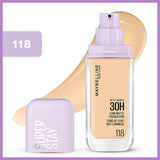 Maybelline Super Stay Lumi Matte Foundation - Long Lasting, Matte Finish, Lightweight Coverage for All Skin Tones
