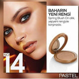 Pastel Spring Blush: Soft & Silky Powder Blush for Natural Cheek Color | Enhances Complexion with Easy Color Payoff