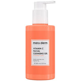 Maruderm Vitamin C Face Wash Gel 200 ml - Revitalizing, Fragrance-Free, SLS/SLES-Free Face Cleanser