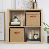Ocean Home Jute Storage Box with Lid - Stylish Decorative Box for Organizing and Storing Items