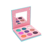 Soda Galaxy Cake Eyeshadow Palette - 9 Versatile Shades for Classic & Creative Looks