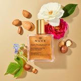 Nuxe Huile Prodigieuse Or: Shimmering Golden Dry Oil for Face, Body & Hair - Natural Multi-Purpose Illuminating Oil
