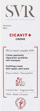 SVR Cicavit+ Creme: Intensive Redness Relief & Skin Repair Cream | Hypoallergenic, Fragrance-Free for Sensitive, Damaged Skin (1.35 fl oz)