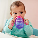 Philips Avent Sippy Cup for Baby Girls 6+ Months - Leak Proof Training Cup, 7 oz - Easy Grip, BPA Free
