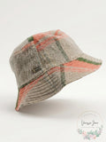 Steve Madden Logo Plate Brushed Bucket Hat