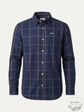 Columbia Mens Vapor Ridge III Plaid Long Sleeve Button Down Shirt