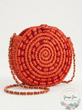 INC International Concepts Straw Circle Crossbody