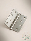 Deltana S44R415 4 X 4 X 0.25 in. Radius Hinge Steel-US15, 1 Set