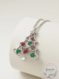 RH Macy Lab-Created MultiGemstone Pendant Necklace Sterling Silver