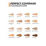 Flormar Perfect Coverage Foundation 105 Porcelain Ivory: Flawless Finish, 12-Hour Wear, and SPF 15 Protection